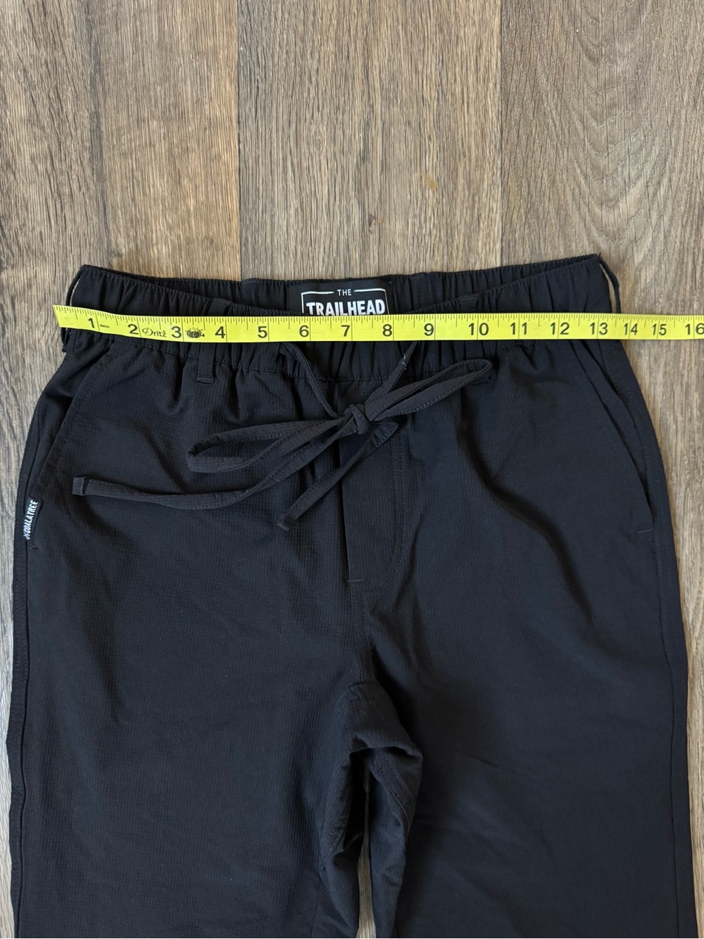 Coalatree The Trailhead Adventure Pant Unisex Black XS Slim Drawstring - Picture 6 of 10